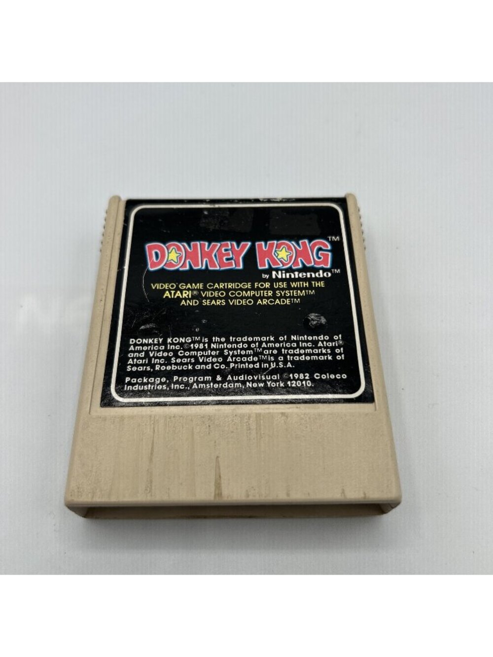 Donkey Kong Atari 2600 1982 Tested✅